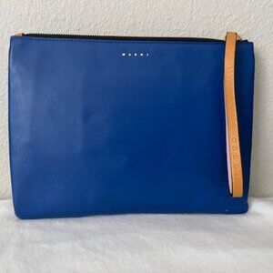 MARNI Clutch Bag in Multicolored Leather (Phmo0001u1)